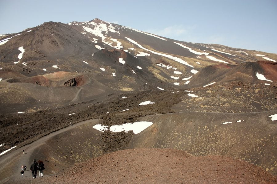 Plimbare pe vulcanul Etna
