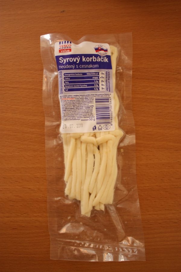 Brânză korbacik din Slovacia