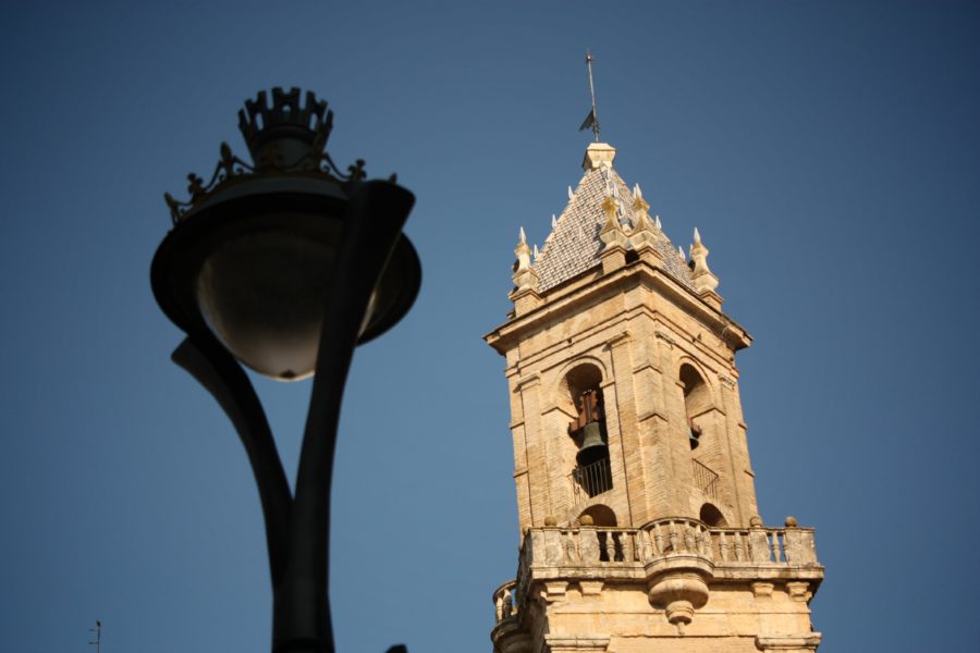 Turn de biserică în sudul Spaniei, Cordoba, Andaluzia