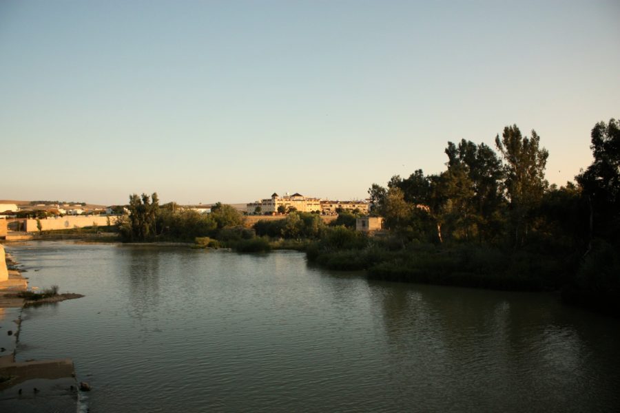 Vedere asupra râului Guadalquivir, Cordoba, Spania