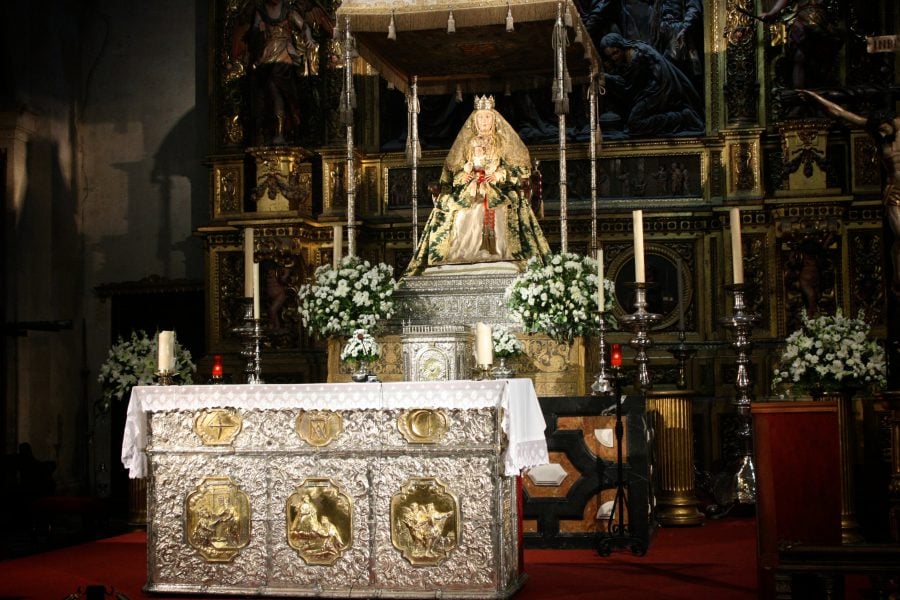 Altar în biserică romano catolică, Biserica del Sagrario, Sevilia