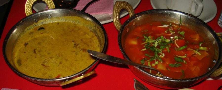 Sweet & Sour Vegetables, Peas Masala - Kream Korner, Alappuzha, Kerala