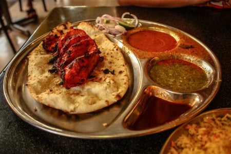 Platou mâncare indiană
