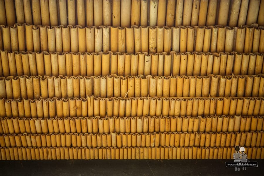 Țigle din bambus
