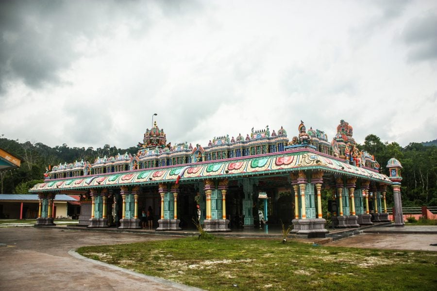 Clădire templu indian Langkawi