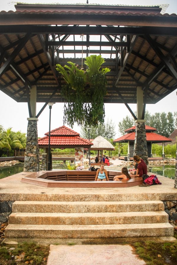 Relaxare la Ayer Hangat Spa Village, Langkawi